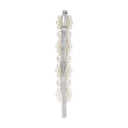 Clips de cheveux de fleurs moyennes Simone Rocha Pearl blanc
