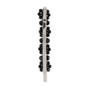 Barrette de fleurs moyennes Simone Rocha Cristal noir