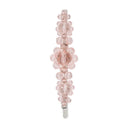 Stort blomma hårtillbehör Simone Rocha Pink Strass