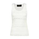Fitted Ruffle Frill T Shirt Simone Rocha Cotton White