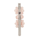 Mini Flower Hair Clip Simone Rocha Rosa in ottone