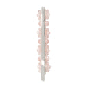 Clip per capelli di fiori Simone rosa rosa in ottone