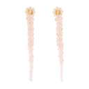 Kolczyki kroplowe Simone Rocha Crystal Pink