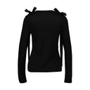 Bow Tail T Shirt Simone Rocha syntetyczna czarna