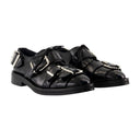 Buckle Brogue Mocassin Simone Rocha Leather Black