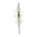 Clip per capelli a fila petite Simone Rocha Pearl White