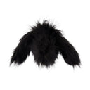 Hare Wallet Simone Rocha Faux Fur Black