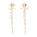 Drobne kolczyki kroplowe Simone Rocha Crystal Yellow
