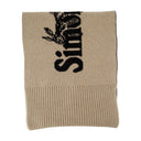 Logo sjaal Simone Rocha Wool Beige