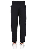 GCDS Jogging Pants z „uroczą taśmą” opaską logo