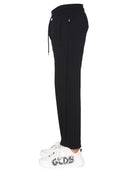 GCDS Jogging Pants z „uroczą taśmą” opaską logo