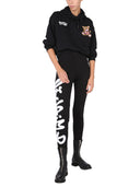Disclaimer Leggings With Logo Print