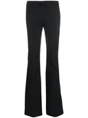 Blumarine Flared Bow Detail Trousers