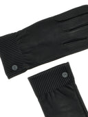 Kanada Gans 'Leder Rib Luxe' Handschuhe