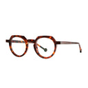 Theo Eyewear Common Ostrich 3 Brown/Red Havana