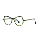 Theo Eyewear Strip 485 Sanremo Green/ Green Olive Olive Green