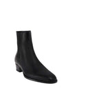Saint Laurent Wyatt Leather Boots