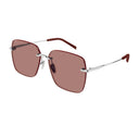 شعار Gucci Gg1955 Sa Linea المؤسسي باللون الفضي