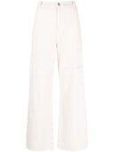 Parosh Parosh Multiple Pockets High Waisted Trousers