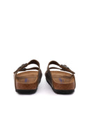 Birkenstock Arizona Sfb Faded Khaki, Oiled Leather, S