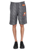 Heron Preston Bermuda z logo gumowym