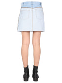 Helmut Lang reverse la jupe en jean
