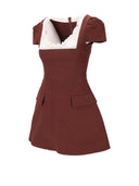 Shushu Tong Scalloped Short Sleeve Dress