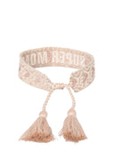 Label K Braided Fabric Bracelet
