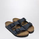 Birkenstock Slide Arizona Birko Flor Navy Blue
