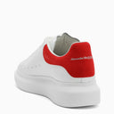 Alexander Mc Queen Men 's Zapatillas blancas/rojos de gran tamaño