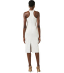 Elisabetta Franchi Ivory Midi Dress
