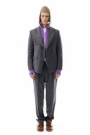 LC23 Pinstripe Gray Blazer