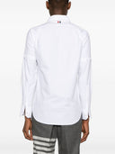 Camicia in cotone con dettaglio fascia da braccio Thom Browne