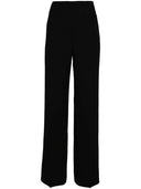 Alberta Ferretti Pantalone A Palazza In Enver Satin