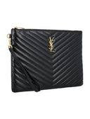 Saint Laurent-tassen. Zwart