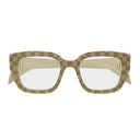 Gucci Gg2021 O Linea Insitutional Logo Beige