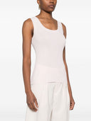 Parosh Ribbed Knit Tank Top