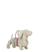 Thom Browne Hector Bag W/ Rwb Stripe In Pebble Grain Leather
