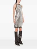 The Attico Sequin Embellished Mini Dress