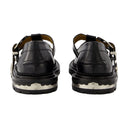 Aj1290 Loafers Toga Virilis Leather Black