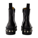 AJ1287 Boots Toga Pulla skórzana czarna