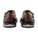 AJ1278 Loafers Toga Pulla Leather Burgundy