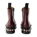 Aj1287 Boots Toga Pulla Leather Bordeaux