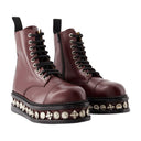 Aj1287 Boots Toga Pulla Leather Bordeaux