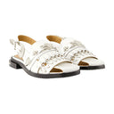 Aj1312 Sandals Toga Pulla Leather White