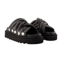 Aj1345 Sandals Toga Pulla Leather Black