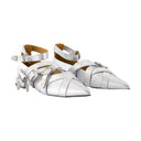 Ballerinas Aj926 Toga Pulla Leather Silver