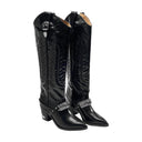 Aj721 Boots Toga Pulla Leather Black