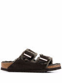 Birkenstock Arizona Shearling Mocca, cuir en daim