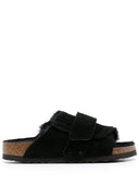 Birkenstock Kyoto Shearling Black, Suede Leather/Nubuck
